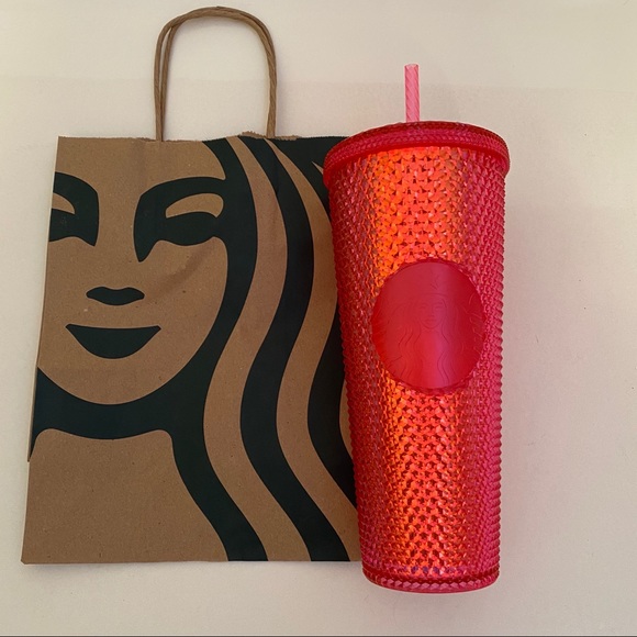 Starbucks Other - Starbucks 2019 Holiday neon Pink tumbler